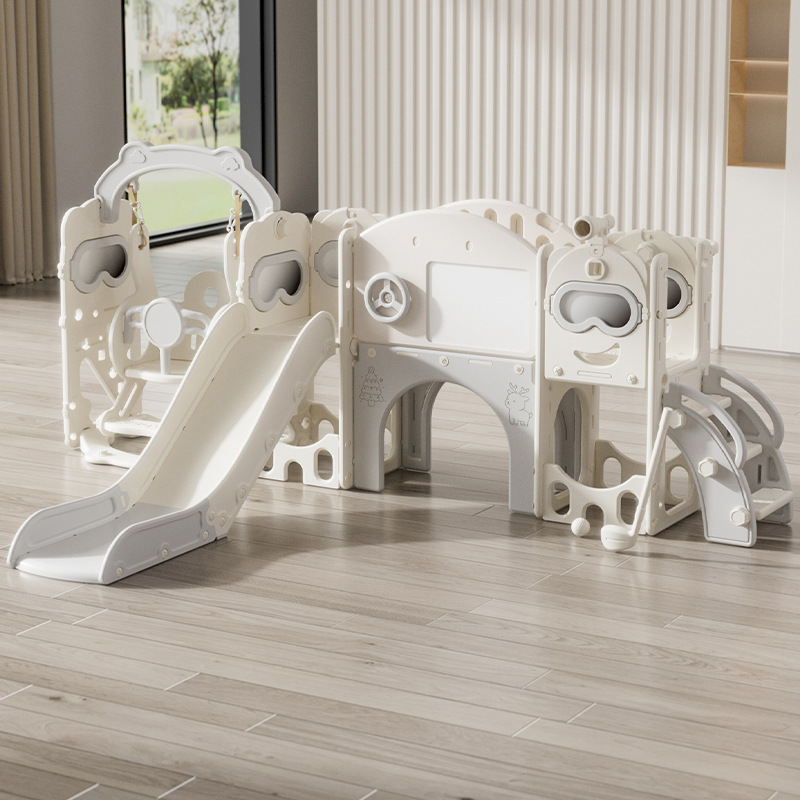 Kids Outdoor Climbing Frame - ชุดสไลเดอร์ในร่มสำหรับใช้ในบ้าน ของเล่นเด็กวัยหัดเดิน สำหรับเด็กอายุ 0-6 ปี ชุดสไลเดอร์พร้อมโครงปีนป่ายขนาดเล็ก
