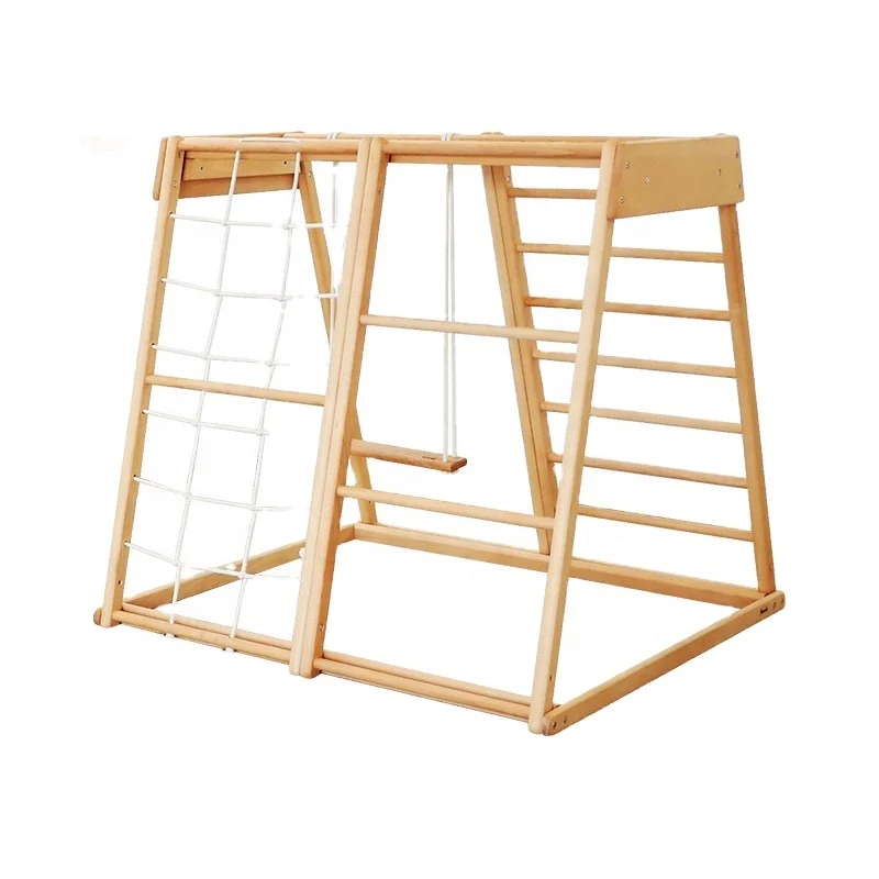บันไดเชือกสำหรับเด็กเล่นกลางแจ - Kids Outdoor Climbing Frame บทวิจารณ์และราคา