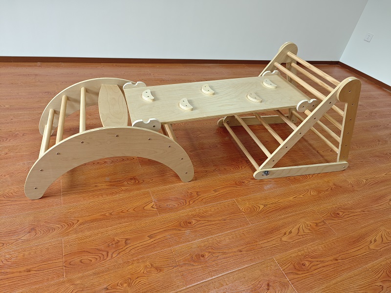 ชุดเล่นปีนป่ายเด็ก 3-in-1 มอนเ - Kids Outdoor Climbing Frame บทวิจารณ์และราคา