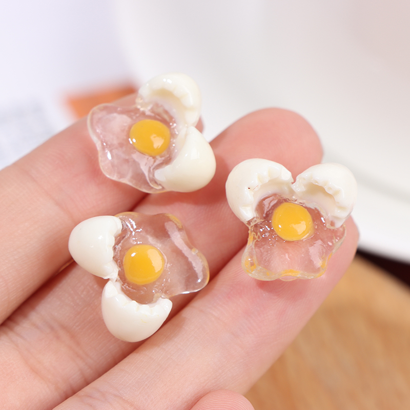5ชิ้น1:12ตุ๊กตาขนาดเล็กไข่แตกโ - Kids Outdoor Kitchen Accessories บทวิจารณ์และราคา