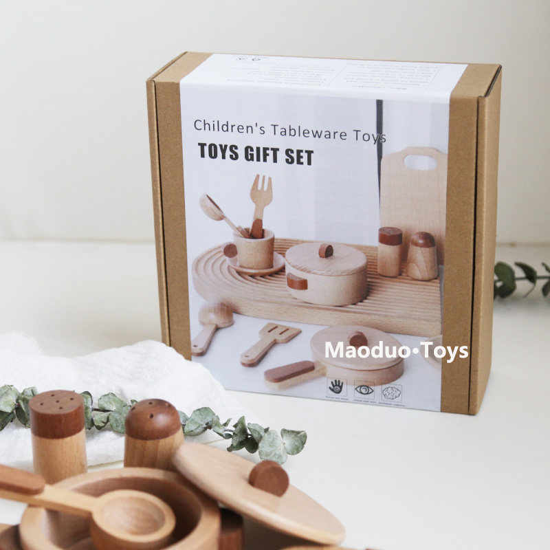 ชุดครัวไม้บีชสำหรับเด็กของเล่น - Kids Outdoor Kitchen Accessories บทวิจารณ์และราคา