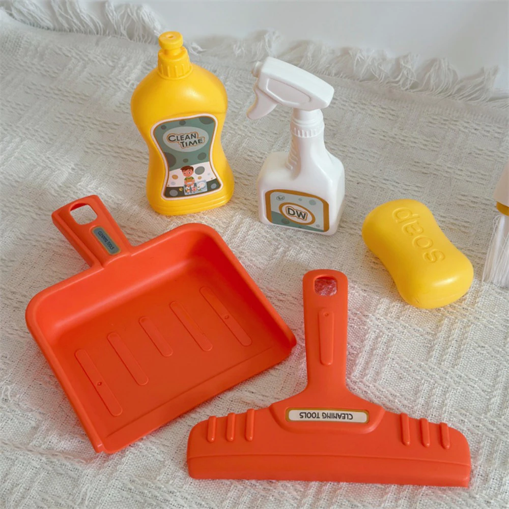 12 ชิ้น/เซ็ตเด็กชุดทําความสะอา - Kids Outdoor Broom บทวิจารณ์และราคา