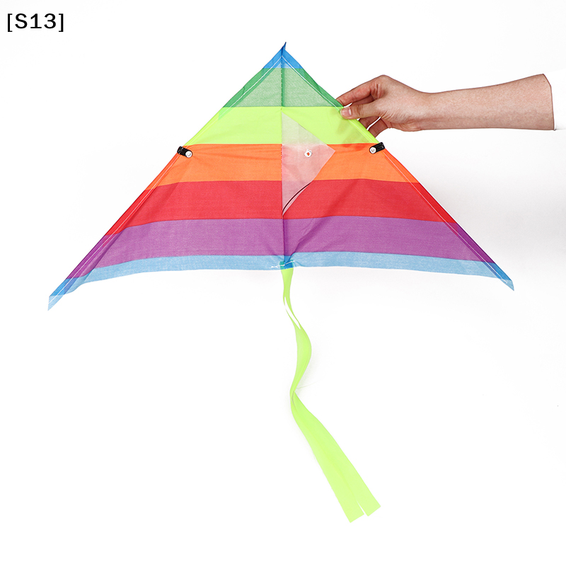 ใหม่สามเหลี่ยมสีสันสดใสว่าวสาย - Q Kids Outdoor บทวิจารณ์และราคา
