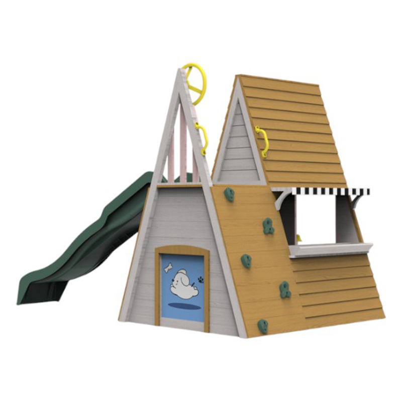 เครื่องเล่นสนามเด็กเล่นกลางแจ้ - Kids Outdoor Climbing Frame บทวิจารณ์และราคา