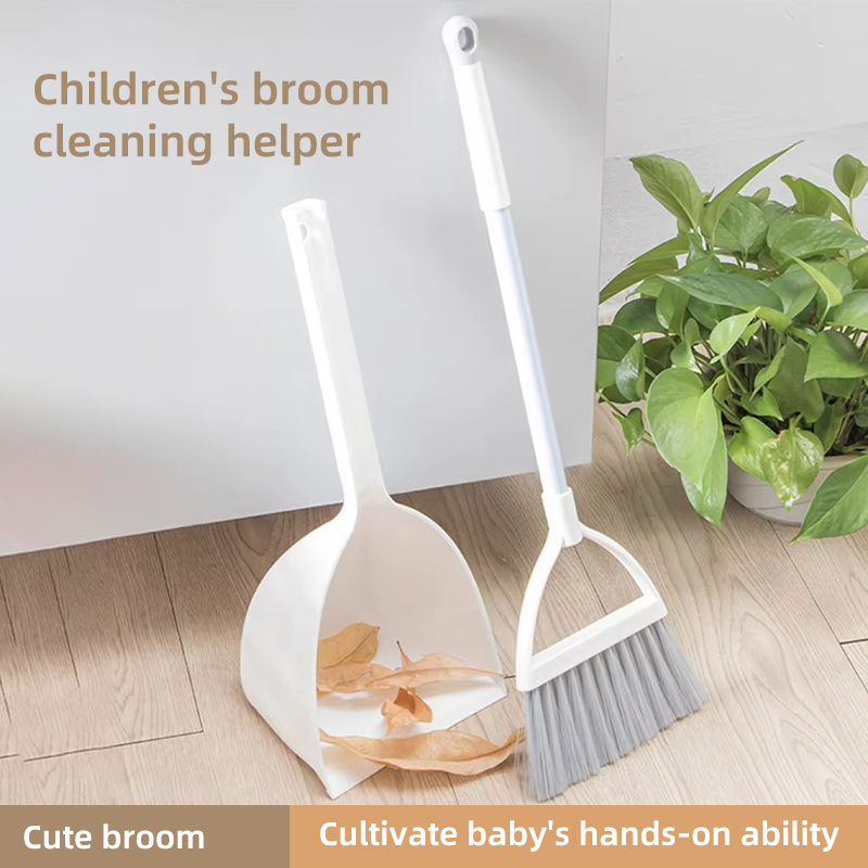 ชุดไม้กวาดและที่โกยผงสำหรับบ้า - Kids Outdoor Broom บทวิจารณ์และราคา