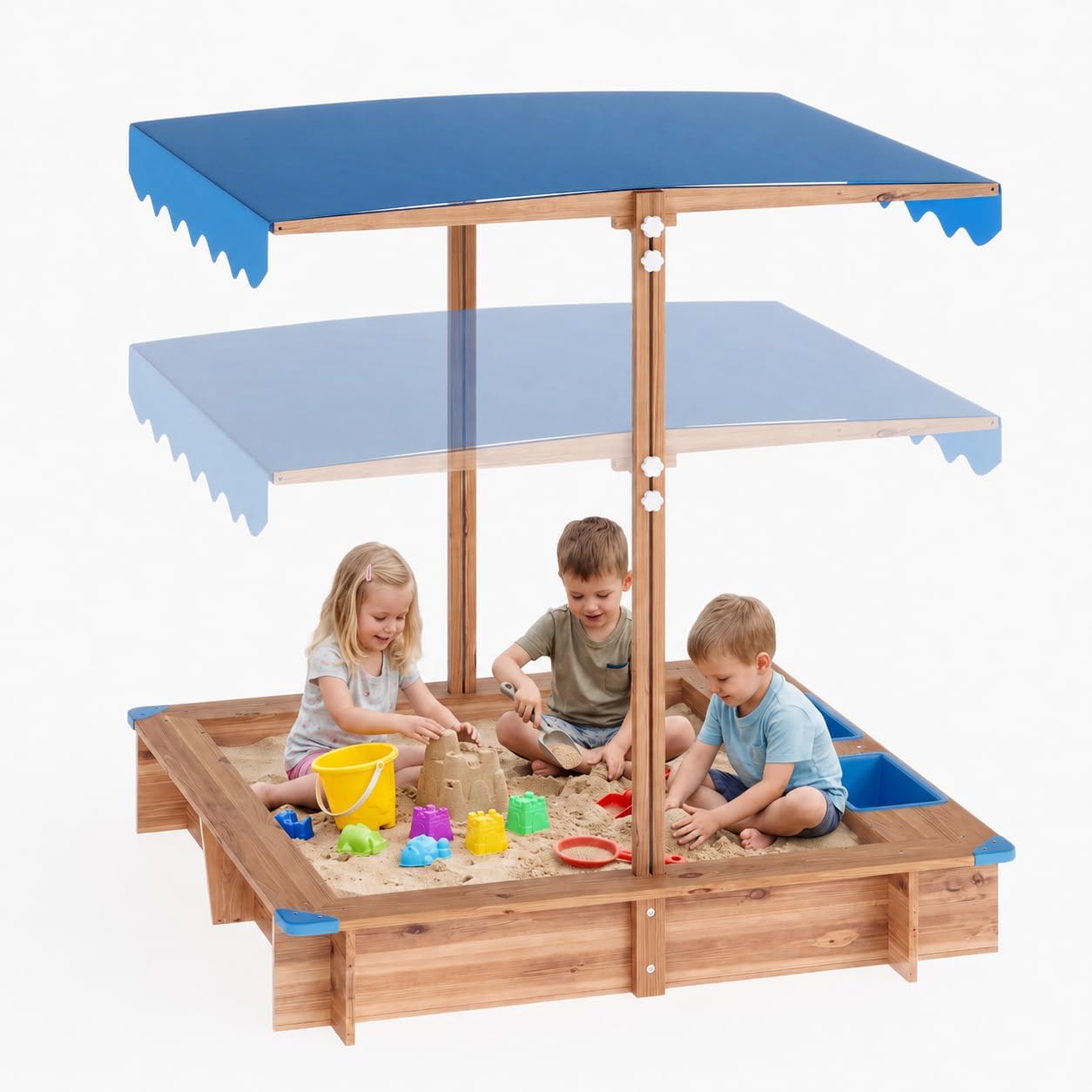 หลุมทรายกลางแจ้งสำหรับเด็ก สนา - Kids Outdoor Area บทวิจารณ์และราคา